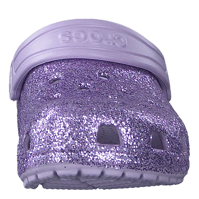 Crocs schoenen Classic Glitter Clog Kids Lavender