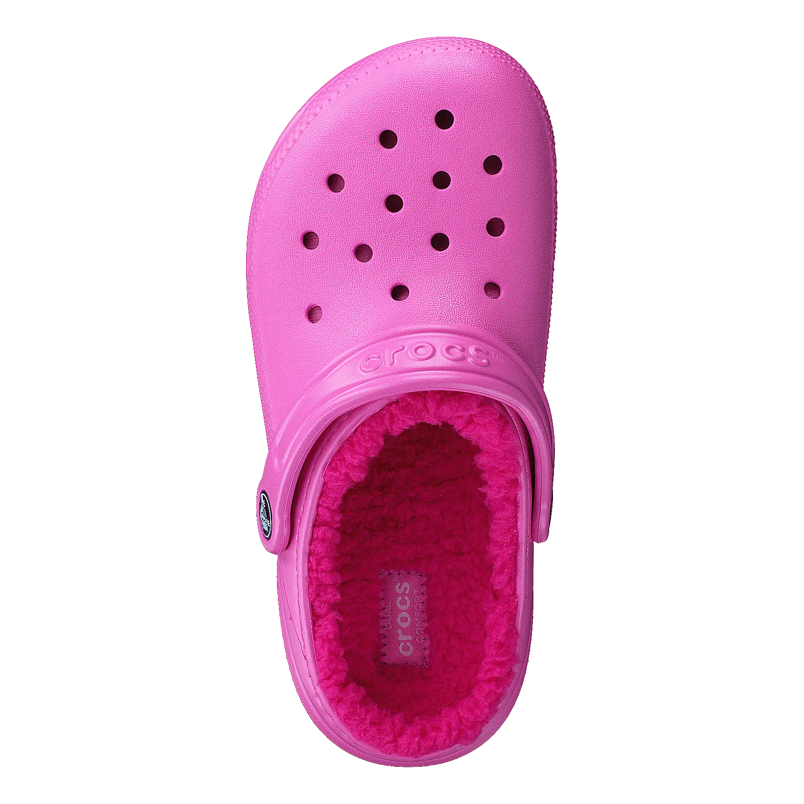 Crocs schoenen Classic Lined Clog K Party Pink/Candy Pink