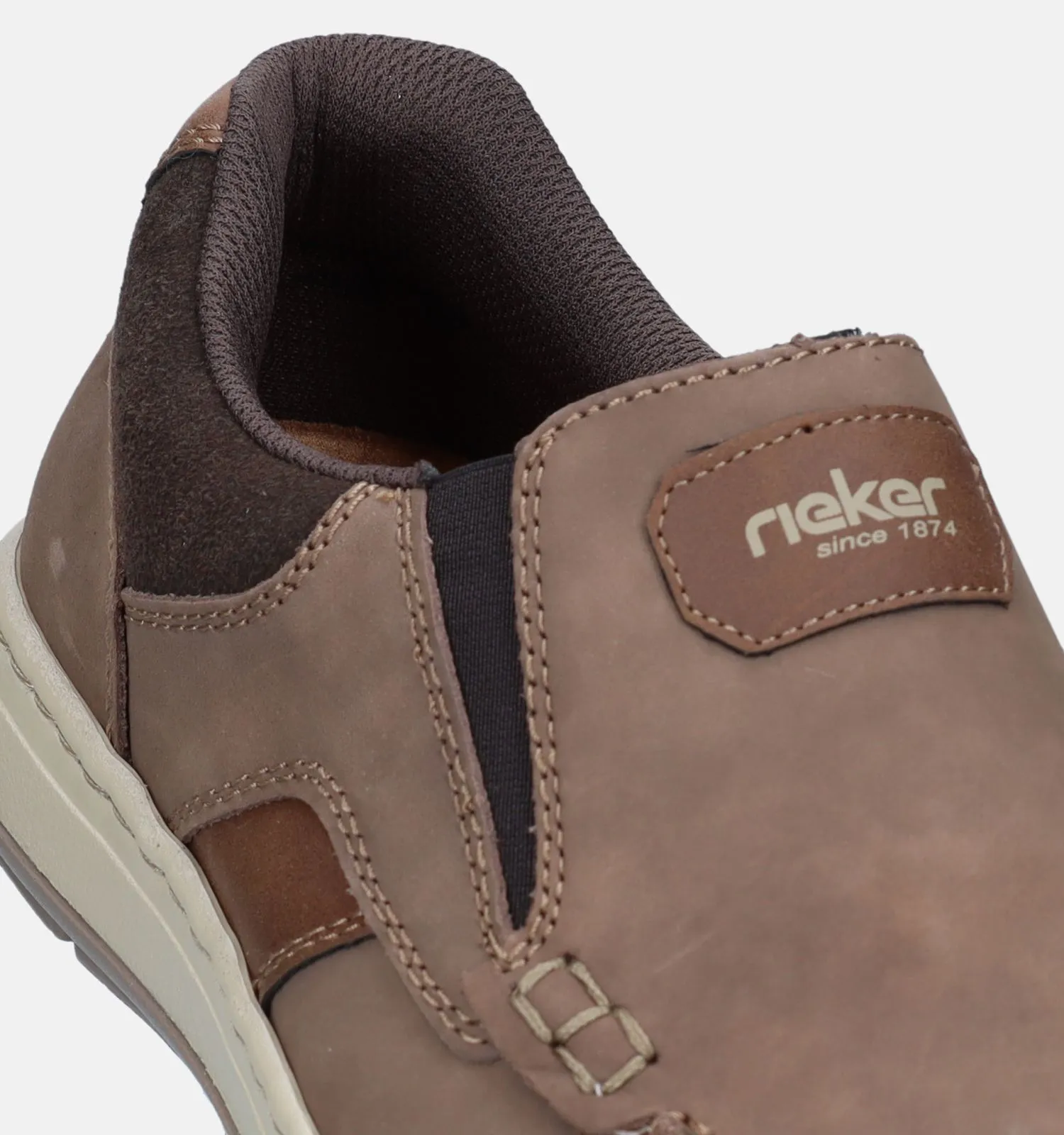 Rieker Instappers taupe