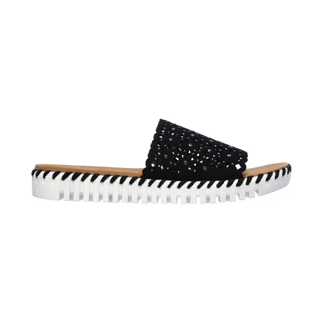 Skechers 41235/BLK Slippers Zwart