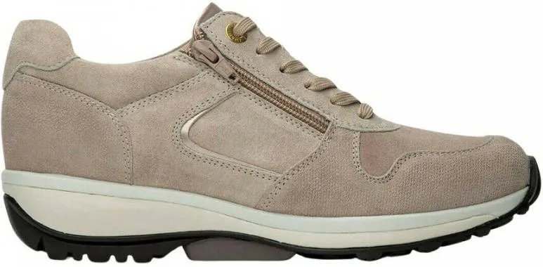 Xsensible 30042.2 Jersey Sand Suede G Wijdte Veterschoenen